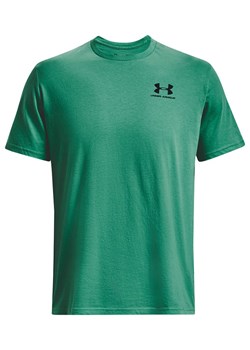 Under Armour Koszulka w kolorze zielonym ze sklepu Limango Polska w kategorii T-shirty męskie - zdjęcie 162113850