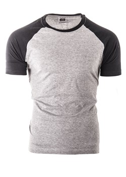 koszulka  Rolly 015 - szara ze sklepu Risardi w kategorii T-shirty męskie - zdjęcie 162120464