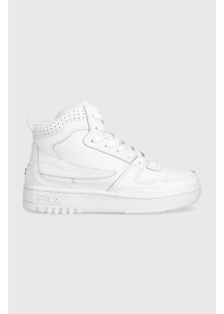 Fila sneakersy skórzane FXVENTUNO kolor biały ze sklepu ANSWEAR.com w kategorii Buty sportowe damskie - zdjęcie 162121121
