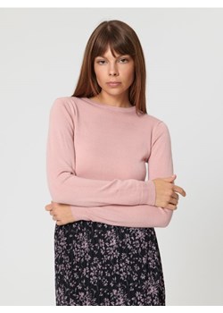 Sinsay - Sweter z miękkiej dzianiny - różowy ze sklepu Sinsay w kategorii Swetry damskie - zdjęcie 162123781