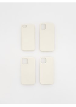 Reserved - Etui na iPhone - złamana biel ze sklepu Reserved w kategorii Etui - zdjęcie 162127981