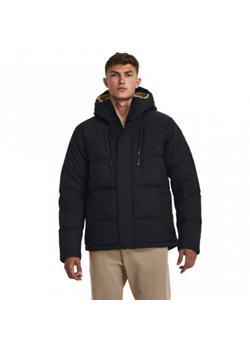 Męska kurtka puchowa Under Armour ColdGear Infrared Down Crinkle Jacket - czarna ze sklepu Sportstylestory.com w kategorii Kurtki męskie - zdjęcie 162129730