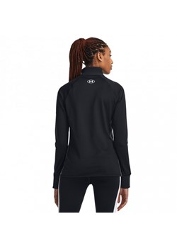 Damska bluza treningowa nierozpinana bez kaptura Under Armour UA Train CW 1/2 Zip - czarna ze sklepu Sportstylestory.com w kategorii Bluzy damskie - zdjęcie 162129790