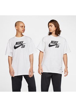 T-shirt do skateboardingu z logo Nike SB - Biel ze sklepu Nike poland w kategorii T-shirty męskie - zdjęcie 162132060