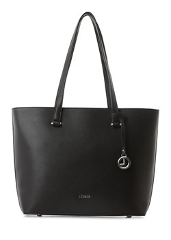 L.Credi Damska torba shopper Kobiety Sztuczna skóra czarny jednolity ze sklepu vangraaf w kategorii Torby Shopper bag - zdjęcie 162163024