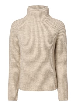 Drykorn Sweter damski z dodatkiem alpaki Kobiety Sztuczne włókno beżowy marmurkowy ze sklepu vangraaf w kategorii Swetry damskie - zdjęcie 162196861