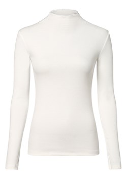 Franco Callegari Damska koszulka z długim rękawem Kobiety Dżersej écru jednolity ze sklepu vangraaf w kategorii Bluzki damskie - zdjęcie 162196892
