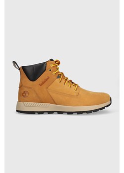 Timberland buty zamszowe Killington Trkr Chka męskie kolor brązowy TB0A2HNR2311 ze sklepu ANSWEAR.com w kategorii Buty zimowe męskie - zdjęcie 162198760