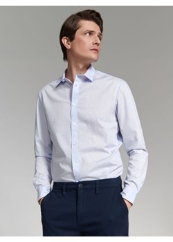 Sinsay - Koszula regular fit - błękitny ze sklepu Sinsay w kategorii Koszule męskie - zdjęcie 162199360