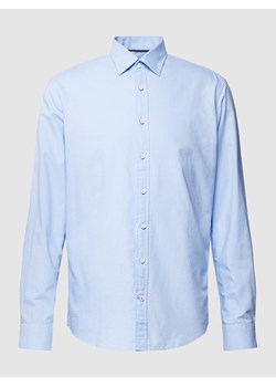 Koszula biznesowa o kroju casual fit z kołnierzykiem typu kent ze sklepu Peek&Cloppenburg  w kategorii Koszule męskie - zdjęcie 162201892