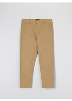 Sinsay - Spodnie chino - beżowy ze sklepu Sinsay w kategorii Spodnie męskie - zdjęcie 162213181