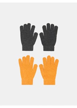 Sinsay - Rękawiczki 2 pack - pomarańczowy ze sklepu Sinsay w kategorii Rękawiczki damskie - zdjęcie 162213234