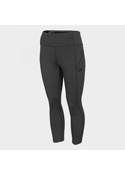 Damskie legginsy treningowe 4F NOSD4-SPDF312 - czarne ze sklepu Sportstylestory.com w kategorii Spodnie damskie - zdjęcie 162216173
