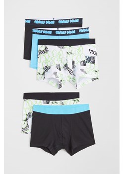 H & M - Bokserki 5-pak - Biały ze sklepu H&M w kategorii Majtki męskie - zdjęcie 162216244