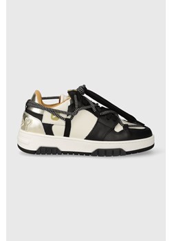 Off Play sneakersy skórzane SORRENTO kolor czarny SORRENTO 1 BLACK, LATTE, GOLD ze sklepu ANSWEAR.com w kategorii Buty sportowe damskie - zdjęcie 162234720