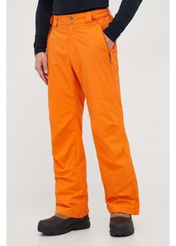 Columbia spodnie Shafer Canyon kolor pomarańczowy ze sklepu ANSWEAR.com w kategorii Spodnie męskie - zdjęcie 162265423