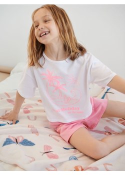 Sinsay - Piżama z nadrukiem - różowy ze sklepu Sinsay w kategorii Piżamy dziecięce - zdjęcie 162268360