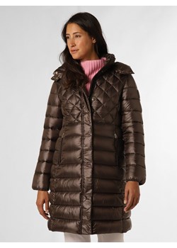 Joop Damski płaszcz pikowany Kobiety czekoladowy jednolity ze sklepu vangraaf w kategorii Płaszcze damskie - zdjęcie 162269861