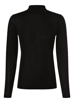 Drykorn Damska koszulka z długim rękawem Kobiety wiskoza czarny jednolity ze sklepu vangraaf w kategorii Bluzki damskie - zdjęcie 162272442