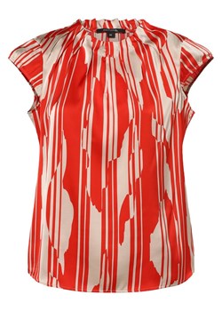 comma Bluzka damska Kobiety Sztuczne włókno czerwony wzorzysty ze sklepu vangraaf w kategorii Bluzki damskie - zdjęcie 162272454