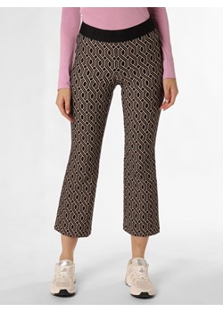 Cambio Spodnie Kobiety Sztuczne włókno czarny wzorzysty ze sklepu vangraaf w kategorii Spodnie damskie - zdjęcie 162272541