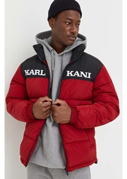 Karl Kani kurtka męska kolor czerwony zimowa ze sklepu ANSWEAR.com w kategorii Kurtki męskie - zdjęcie 162273942