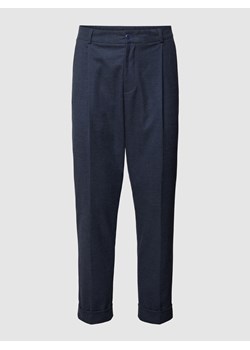 Spodnie do garnituru z zakładkami w pasie ze sklepu Peek&Cloppenburg  w kategorii Spodnie męskie - zdjęcie 162289262
