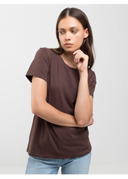 Koszulka damska brązowa Basilia 804 ze sklepu Big Star w kategorii Bluzki damskie - zdjęcie 162290851