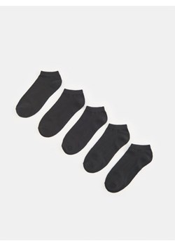 Sinsay - Skarpetki bawełniane 5 pack - czarny ze sklepu Sinsay w kategorii Skarpetki damskie - zdjęcie 162295663