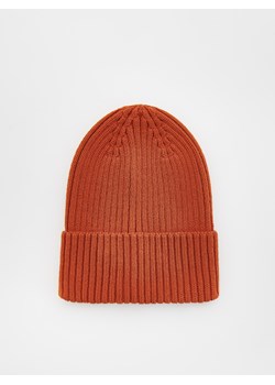 Reserved - Strukturalna czapka beanie - miedziany ze sklepu Reserved w kategorii Czapki dziecięce - zdjęcie 162298290