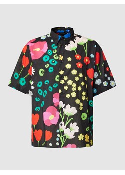 Koszula casualowa z kwiatowym wzorem model ‘CHEMISE’ ze sklepu Peek&Cloppenburg  w kategorii Koszule męskie - zdjęcie 162298852