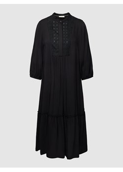 Sukienka tunikowa z wiskozy z koronką szydełkową model ‘Cillie’ ze sklepu Peek&Cloppenburg  w kategorii Sukienki - zdjęcie 162301792
