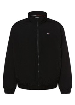 Tommy Jeans Kurtka męska Mężczyźni Sztuczne włókno czarny jednolity ze sklepu vangraaf w kategorii Bluzy męskie - zdjęcie 162309464