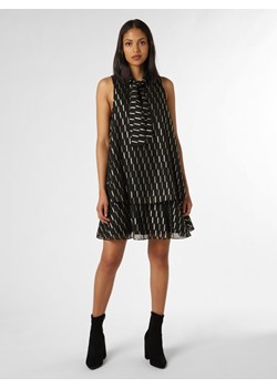Armani Exchange Sukienka damska Kobiety Sztuczne włókno czarny wzorzysty ze sklepu vangraaf w kategorii Sukienki - zdjęcie 162309504