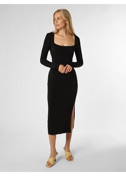 NA-KD Sukienka damska Kobiety Sztuczne włókno czarny jednolity ze sklepu vangraaf w kategorii Sukienki - zdjęcie 162309591