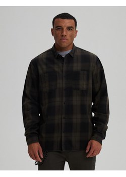 Koszula TOMMY LG Khaki-Granat M ze sklepu Diverse w kategorii Koszule męskie - zdjęcie 162313981