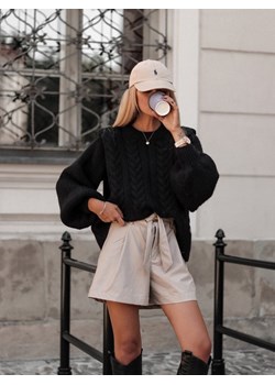 Sweter Chloeie Czarny ze sklepu Lisa Mayo w kategorii Swetry damskie - zdjęcie 162330362
