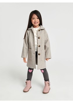 Sinsay - Płaszcz - beżowy ze sklepu Sinsay w kategorii Płaszcze dziewczęce - zdjęcie 162346052