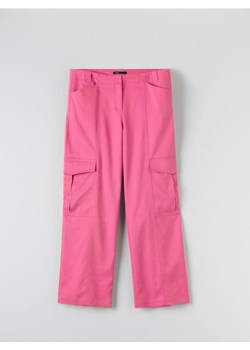 Sinsay - Spodnie cargo - różowy ze sklepu Sinsay w kategorii Spodnie damskie - zdjęcie 162346064