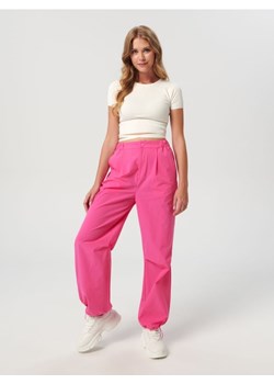 Sinsay - Spodnie - różowy ze sklepu Sinsay w kategorii Spodnie damskie - zdjęcie 162346090