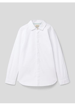 Bluzka z listwa guzikową z plisą ze sklepu Peek&Cloppenburg  w kategorii Koszule chłopięce - zdjęcie 162351104