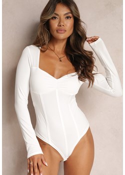 Białe Body typu Gorset Ellula ze sklepu Renee odzież w kategorii Bluzki damskie - zdjęcie 162356324