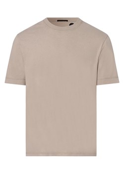 Drykorn T-shirt męski Mężczyźni Bawełna kitt jednolity ze sklepu vangraaf w kategorii T-shirty męskie - zdjęcie 162356891