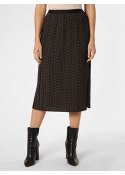 Opus Spódnica damska Kobiety Sztuczne włókno czarny wzorzysty ze sklepu vangraaf w kategorii Spódnice - zdjęcie 162356973
