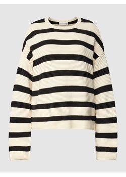 Sweter z dzianiny ze wzorem w paski model ‘MERINAA’ ze sklepu Peek&Cloppenburg  w kategorii Swetry damskie - zdjęcie 162361524