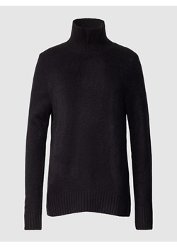Sweter z dzianiny w jednolitym kolorze z golfem ze sklepu Peek&Cloppenburg  w kategorii Swetry damskie - zdjęcie 162361553