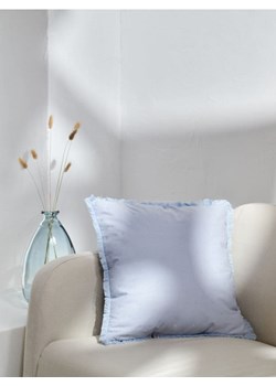 Sinsay - Poszewka na poduszkę - błękitny ze sklepu Sinsay w kategorii Poszewki na poduszki - zdjęcie 162369371