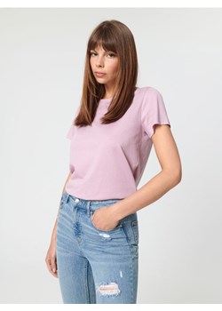 Sinsay - Koszulka basic - różowy ze sklepu Sinsay w kategorii Bluzki damskie - zdjęcie 162369373