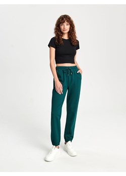 Sinsay - Spodnie dresowe - zielony ze sklepu Sinsay w kategorii Spodnie damskie - zdjęcie 162369383