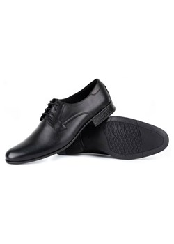 Klasyczne Buty męskie wizytowe naturalna skóra G6 KB czarne ze sklepu butyolivier w kategorii Buty eleganckie męskie - zdjęcie 162370494